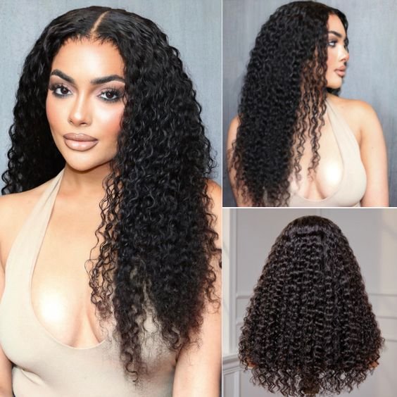 Wholesale burmese raw curly human hair vendor Curly wig human hair raw cambodian hair wig vendors