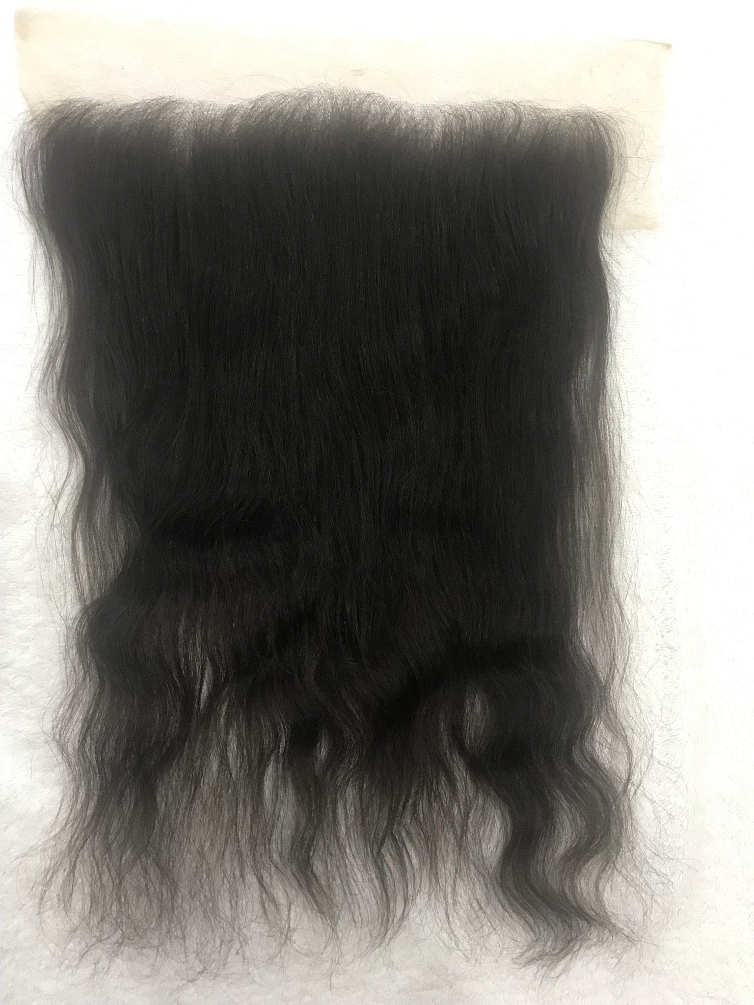 Indian Exporters Offer 100% Virgin Raw Human Hair Extension Soft Lace Frontal Transparent Lace Stretched 20-30 inches Low Prices