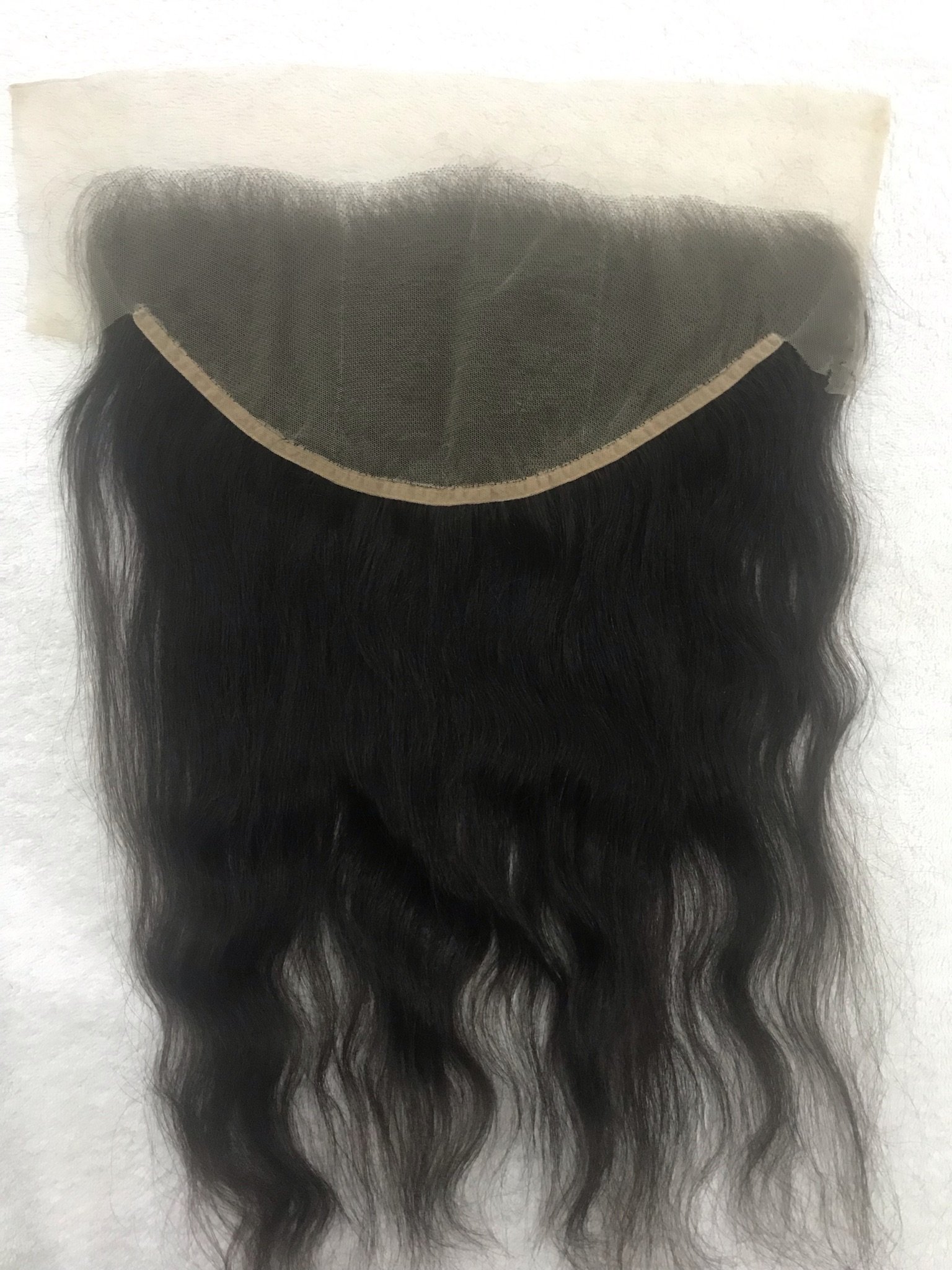 Indian Exporters Offer 100% Virgin Raw Human Hair Extension Soft Lace Frontal Transparent Lace Stretched 20-30 inches Low Prices