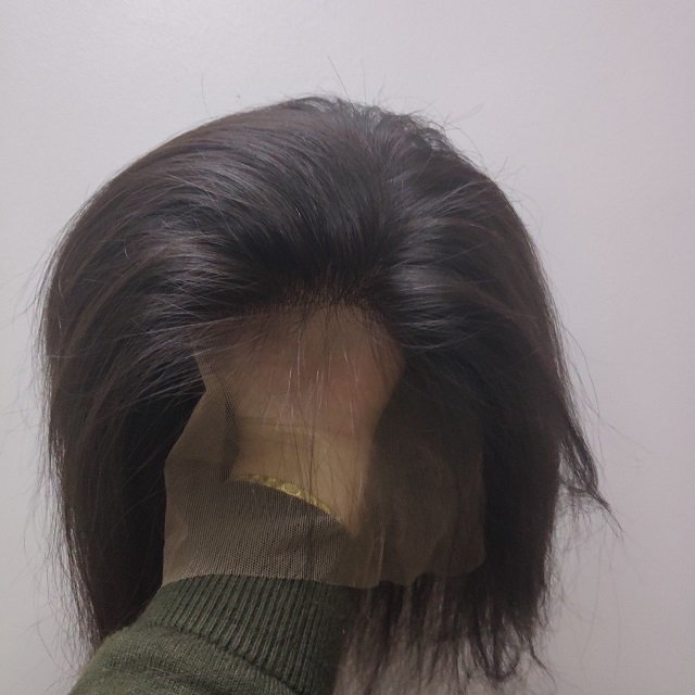 Factory wholesales jerry curly full lace wigs human hair wigs for black people
