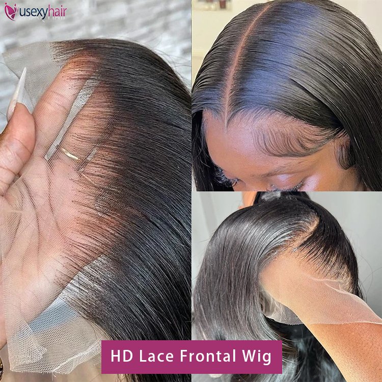 Bone Straight Natural Glueless13x4 Frontal Wigs 100% Virgin Human Hair Wigs Brazilian Wear And Go Full Lace Front Lace Wigs