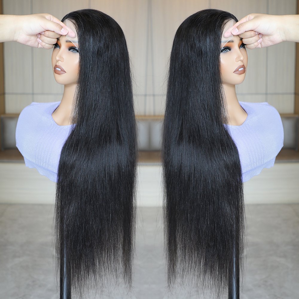 Body Wave Lace Front Wig Human Hair Pre Plucked 13x4 Frontal Wig HD Lace 180% Density Brazilian Virgin Human Hair Wigs for Women