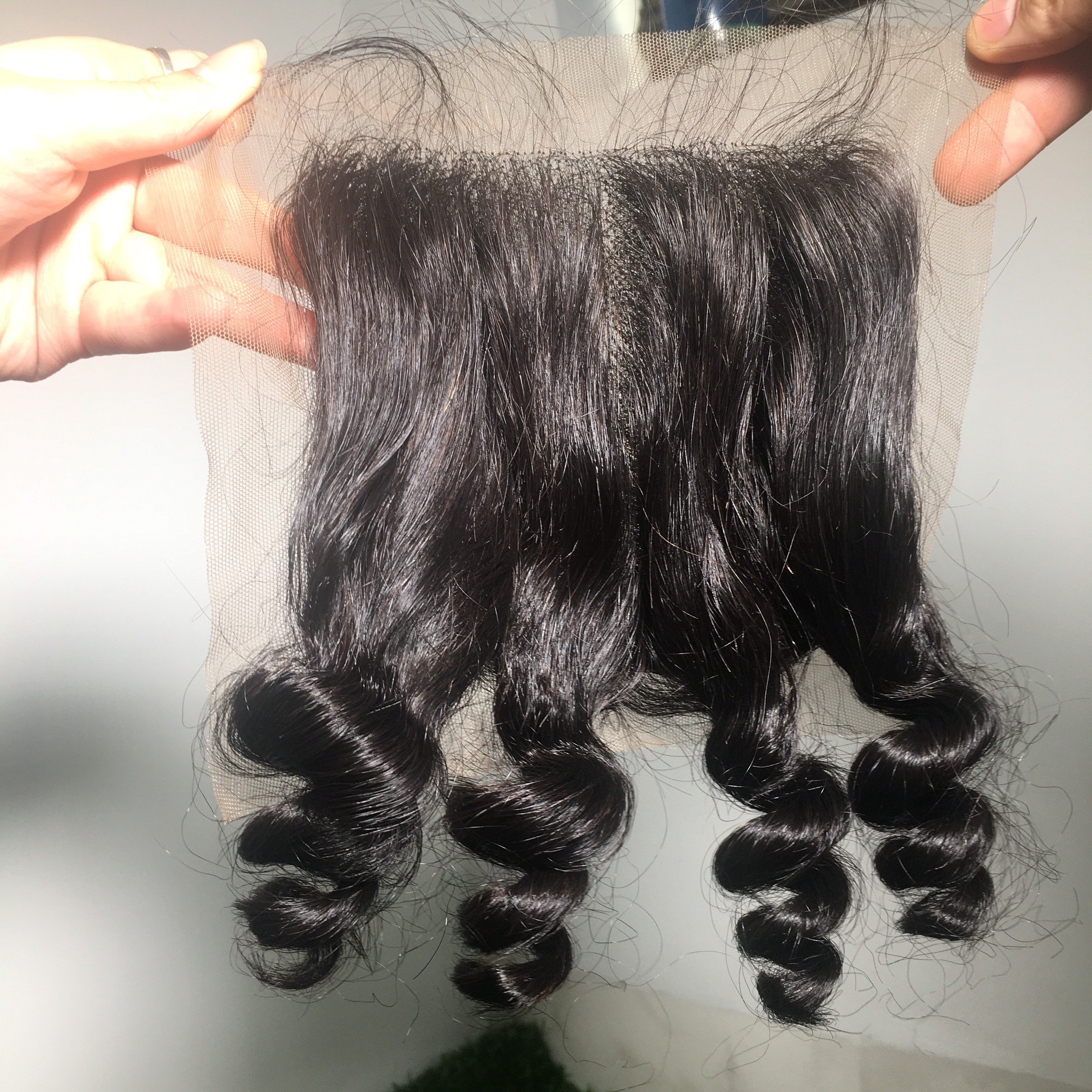 2021 High Quality 100% Natural Curly Brazilian Full Lace Human Hair Wig