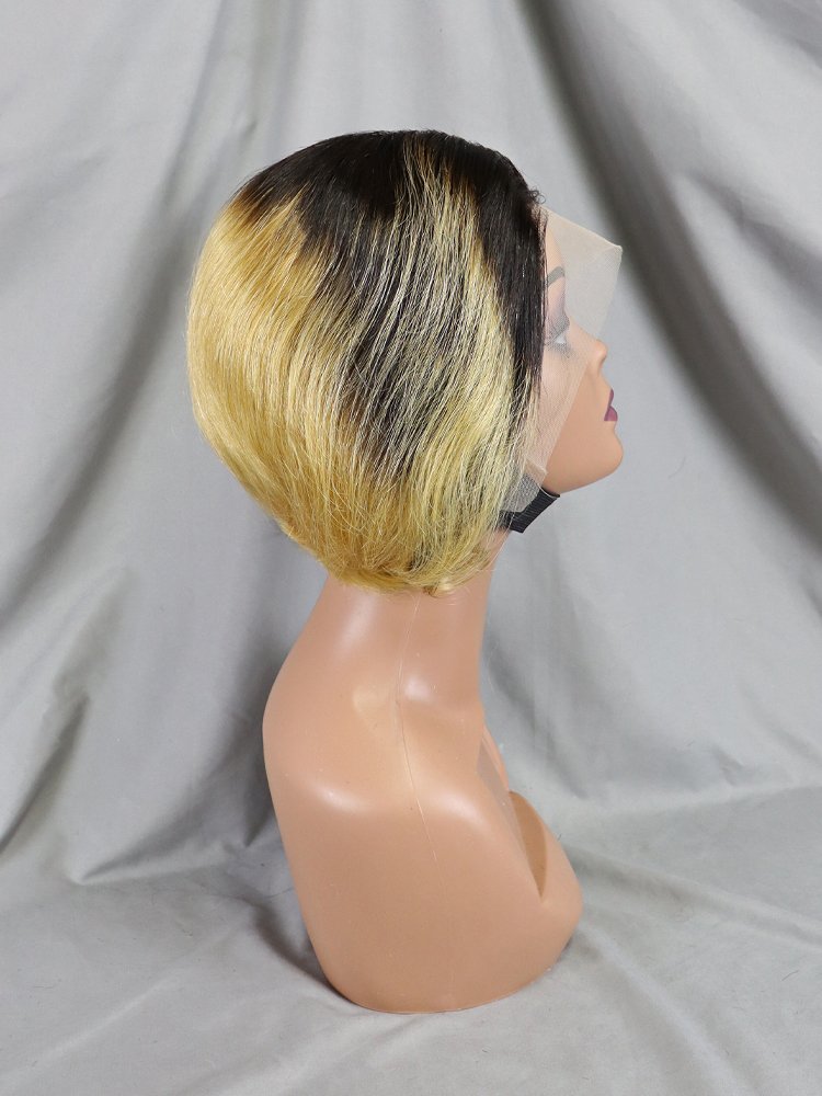Wholesale Bob Lace Wig 100% Virgin Cambodian Hair 13x4 Frontal Buy Natural Hair Wigs Online Cheap Short Pixie Human Hair Wig