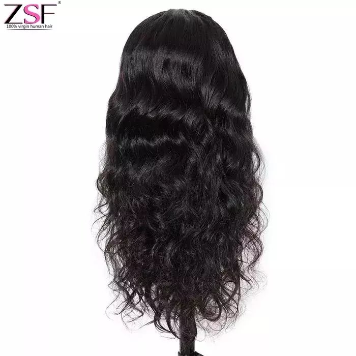ZSF Human Hair Wigs Wholesale Body Wave 5*5 HD Lace Closure Wig 100% Brazilian Unprocessed Virgin Human Hair Wig For Black Women