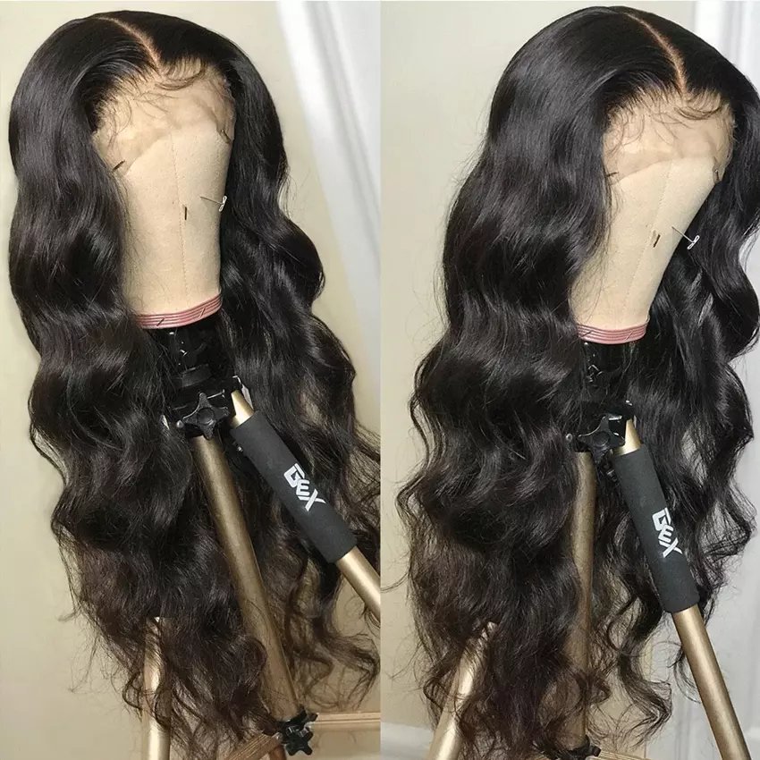ZSF Human Hair Wigs Wholesale Body Wave 5*5 HD Lace Closure Wig 100% Brazilian Unprocessed Virgin Human Hair Wig For Black Women