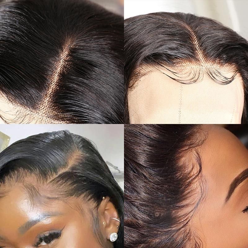 250% Density HD Transparent Deep Wave Lace Frontal Wig 30 Inch Brazilian Deep Curly Lace Front Human Hair Wigs For black Women