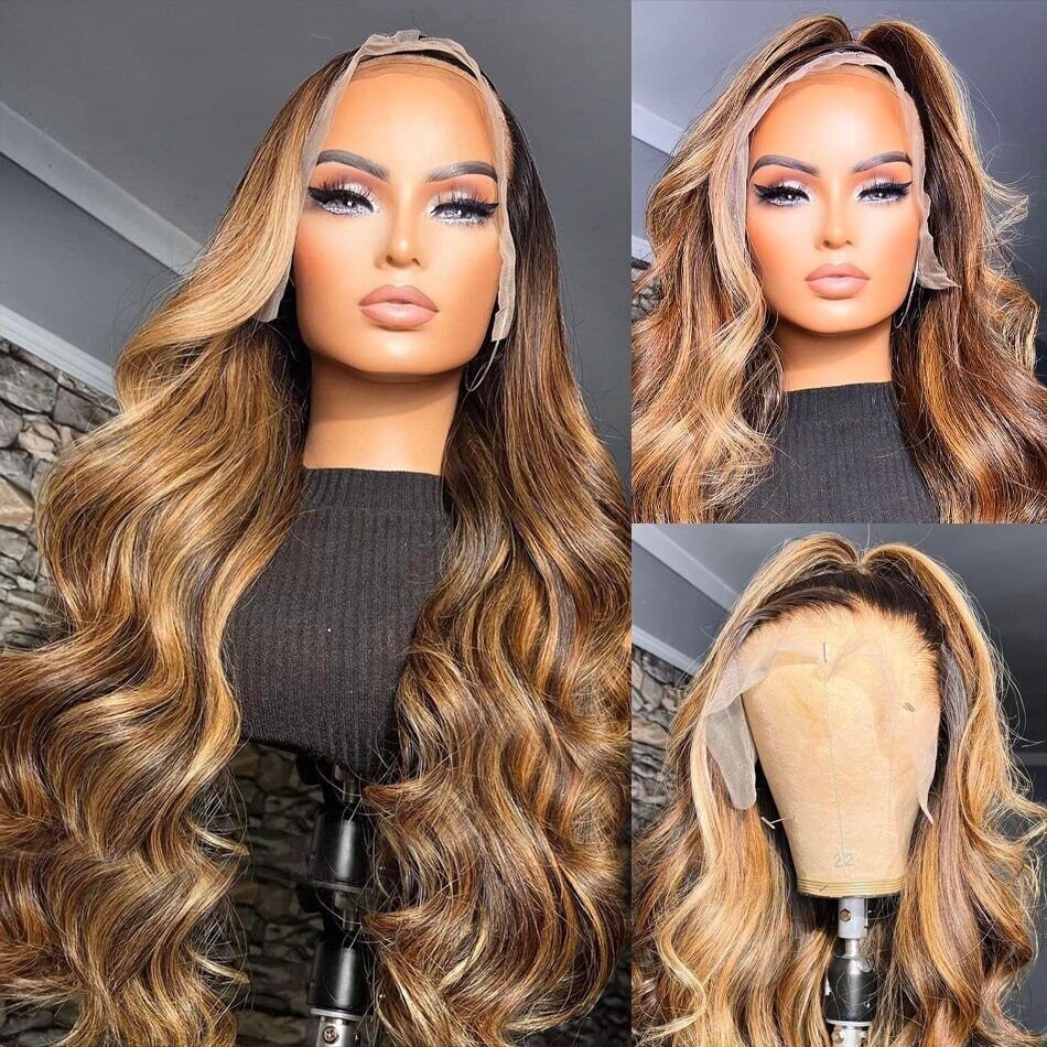 Wholesale Raw Indian Virgin Human Hair Wig 180% Density Full Lace Frontal Wig Natural Color Transparent Lace Front Wig