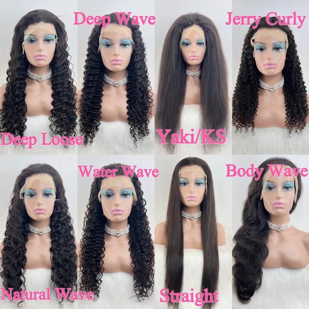 Full Lace Human Hair Wigs For Black Women Afro Kinky Curly Raw Indian Hair 13X6 Lace Front Wig Hd 360 Lace Frontal Wig Vendors