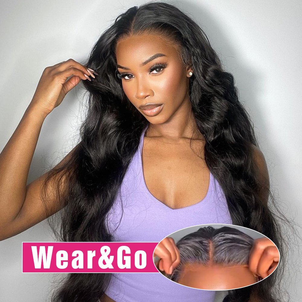 Ready To Wear Glueless Human Hair Wig 4x6 5x5 Lace Closure Human Hair Wigs Glueless Wig Human Hair Ready To Go For Black Women