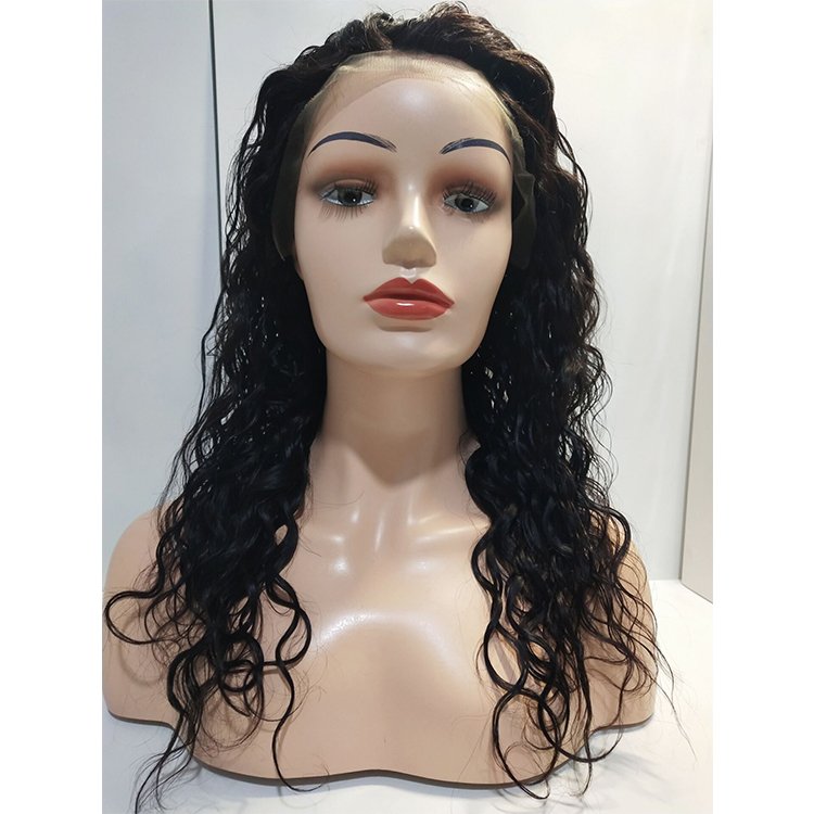 Unprocessed Brazilian Human Hair front Lace Wig, OEM Vendors Virgin Cuticle Aligned Full Swiss Lace Human Hair Wig