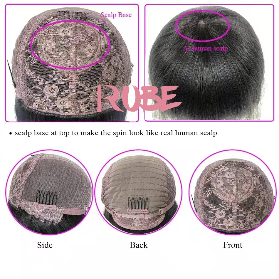 Bone Straight Natural Color Human Hair Wig With Bangs For Women Brazilian Remy Hair Glueless Full Machine Made Wig With Bangs