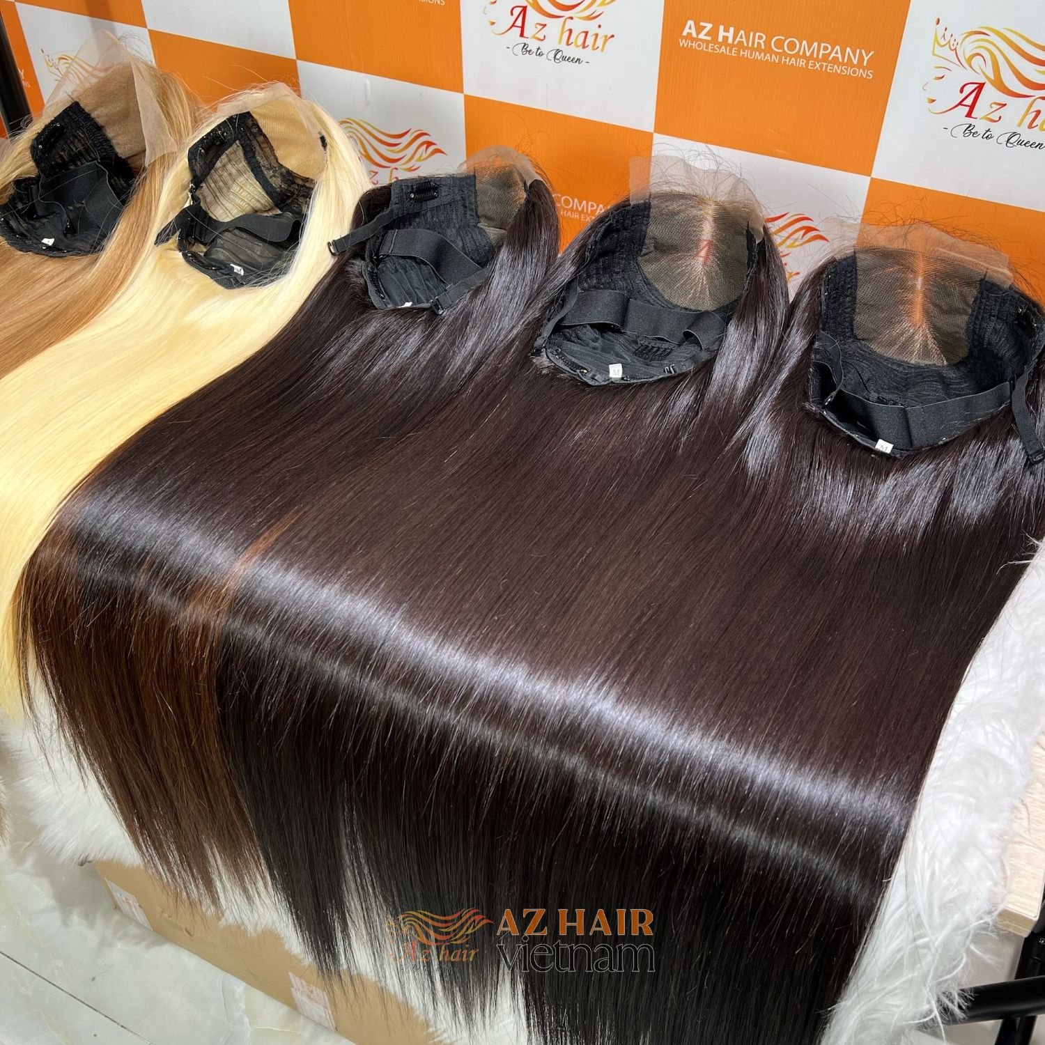 100% Remy Human Hair HD Lace Frontal Wigs With Natural Black Color For Black Woman Can Customized Size