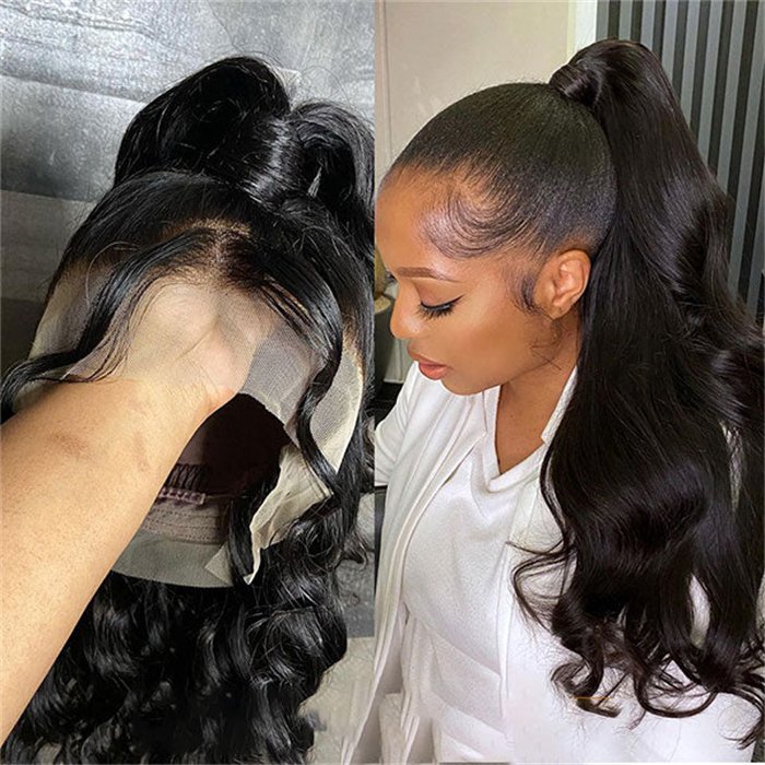 wholesale Body Wave 360 Lace Wig Factory Wholesale China Manufacture Quality Human Hair Natural Wig Human Hair