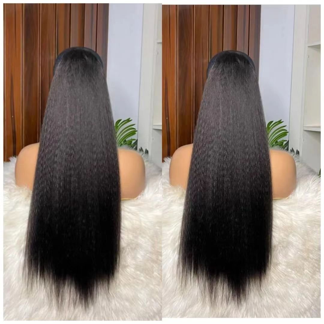 360 Full Lace Frontal HD 100% Human Hair Wigs for black women Kinky Straight Wigs Human Hair Lace Front Brazilian Curly Hair