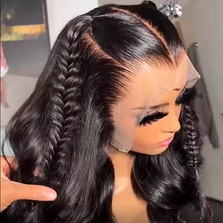 13x6 Bone Straight Remy Hair HD Lace Wig Brazilian Human Hair Glueless Wig Full HD Transparent Straight Lace Front Wigs