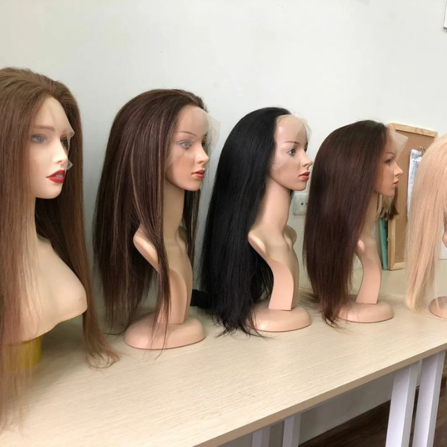 Raw Virgin Cuticle Aligned Dropshipping Hair Extension And Wigs Vietnamese Human Wigs Silky Wave Original Lace Human Hair Wig