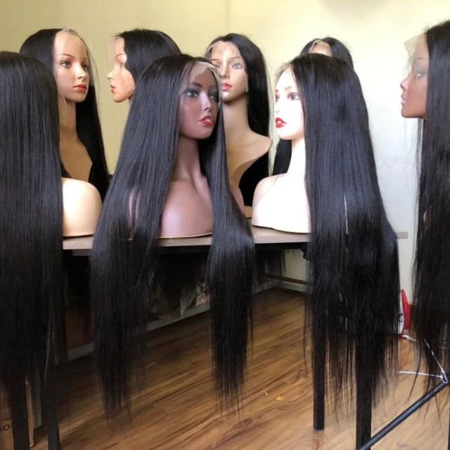 Raw Virgin Cuticle Aligned Dropshipping Hair Extension And Wigs Vietnamese Human Wigs Silky Wave Original Lace Human Hair Wig