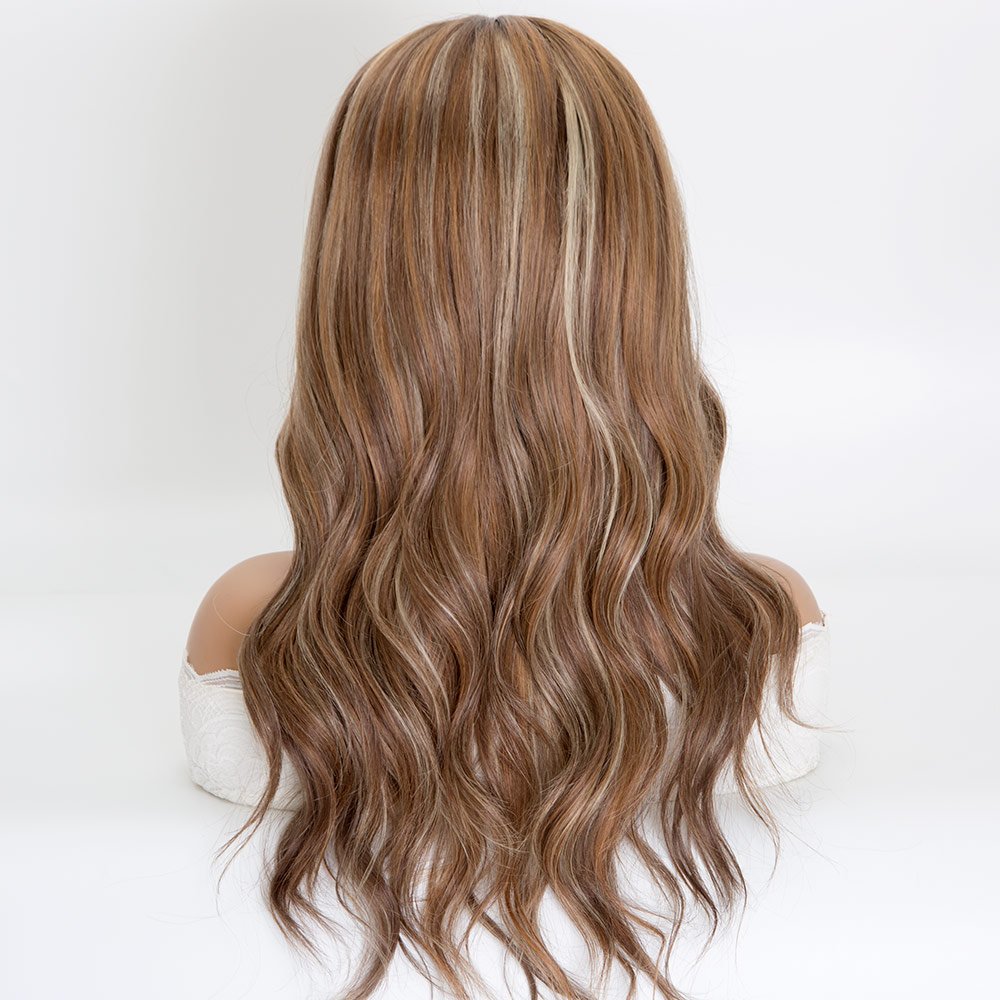 Light Brown Color 13x6 HD Transparent Lace Front Human Hair Wigs Body Wave Brazilian Remy Hair HD wigs