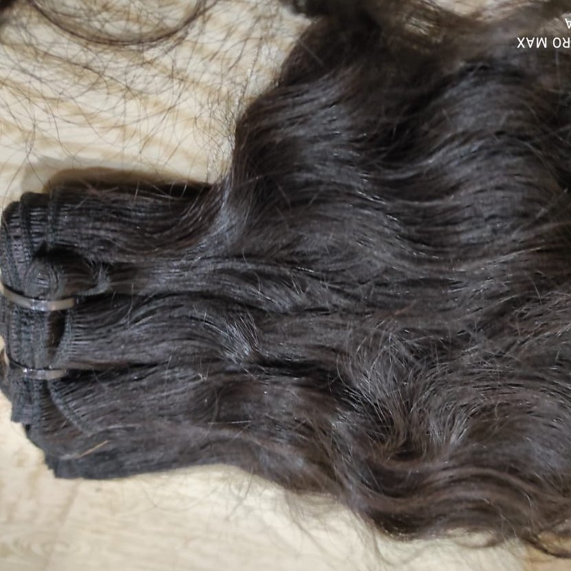 NATURAL HUMAN HAIR EXTENSIONS VIRGIN CUTICLES ALIGNED TEMPLE UNPROCESSED HAIR BUNDLES NO SHEDDING NO TANGLE HAIR