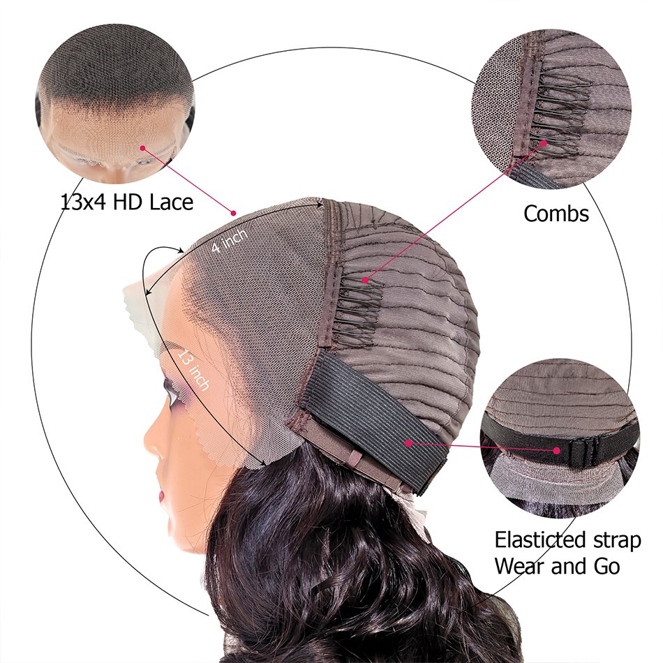 SDD Vietnamese Raw Loose Wave Lace Front Wig Bouncy Spring Curly HD Frontal Human Hair Wigs for Women
