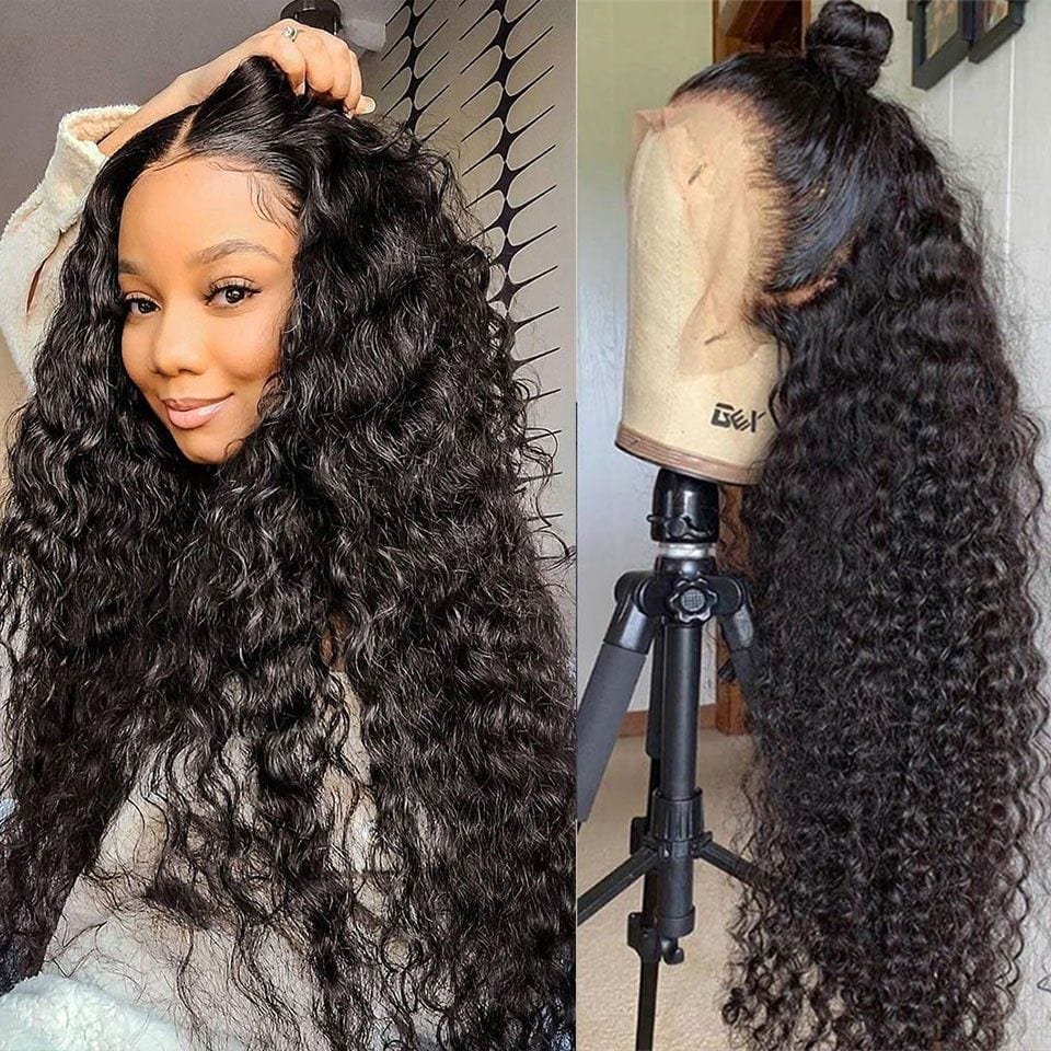 150 180 Density 4x4 HD Full Lace Human Hair Wig for Black Women Wholesale Brazilian Virgin Hair HD Lace Front Wig with Baby Hair