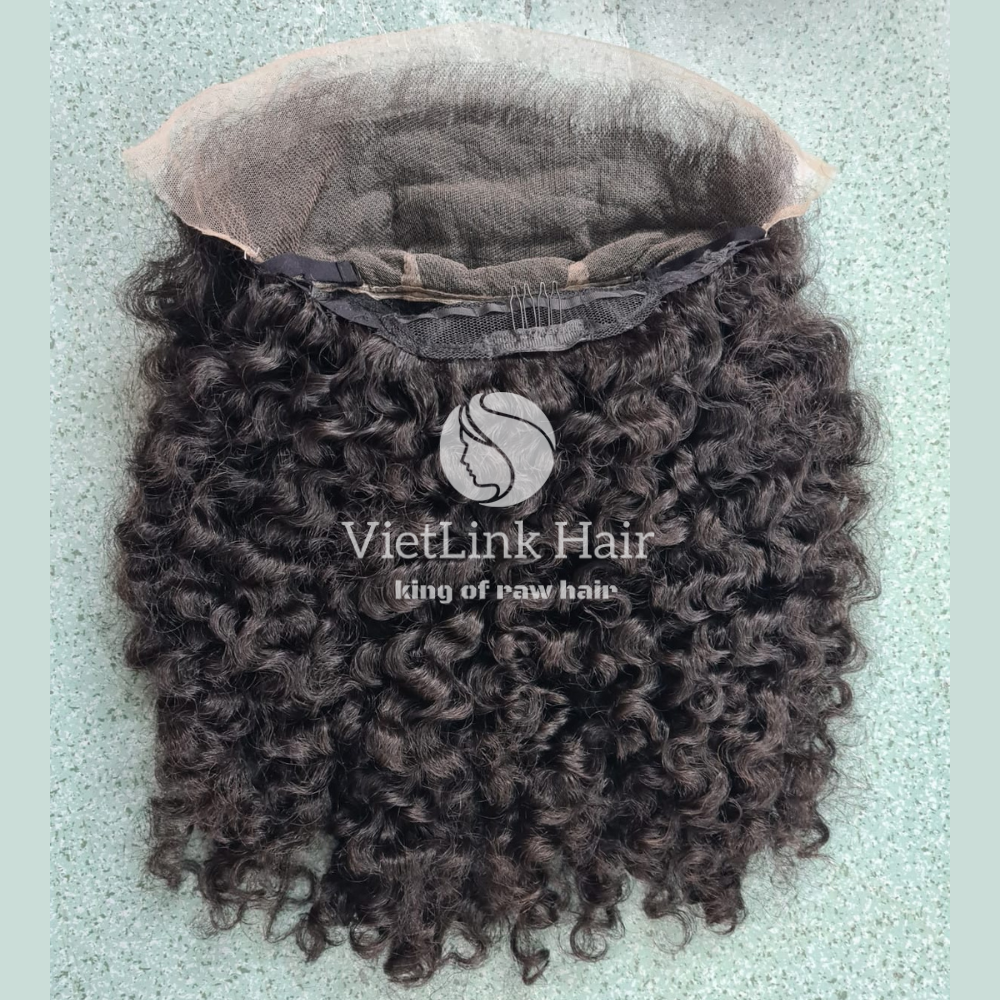 Raw Burmese curly Hair Hd Lace 13*4 Frontal Wig Cuticle Aligned Human Hair last up to 3 years if taken good care