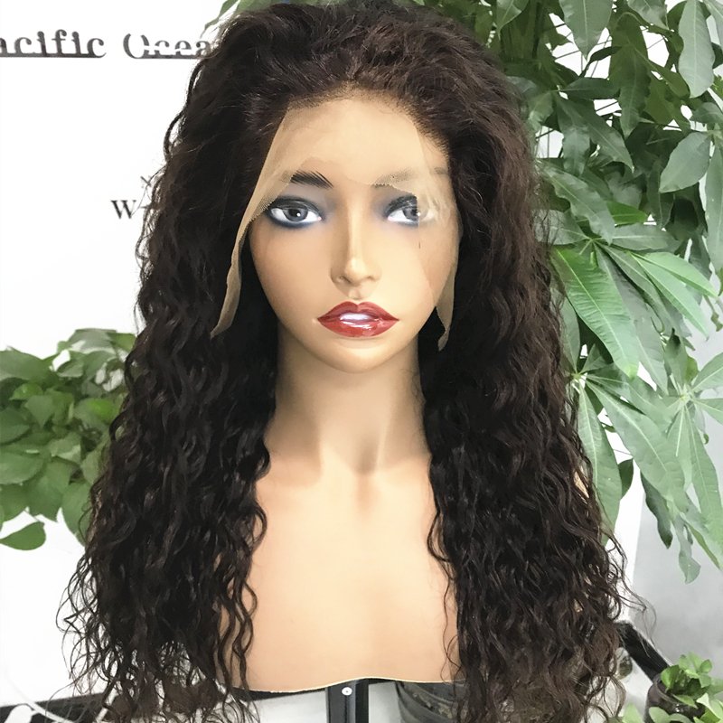 Frontal Silk Based Wigs Based Human Hair Wigs Top Quality 180% Density Silk Based Wigs,13x4 Lace Water Wave ,wholesale Silk Long