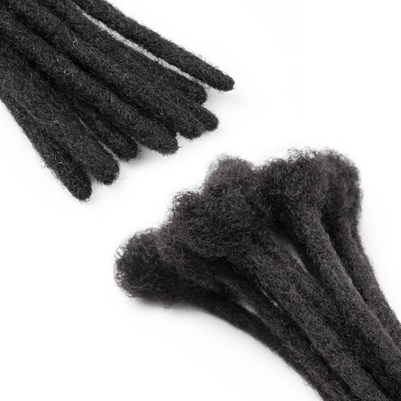 Jiffy Hair afro kinky bulk human hair wigs locks naturels cheveux naturel locs extensions