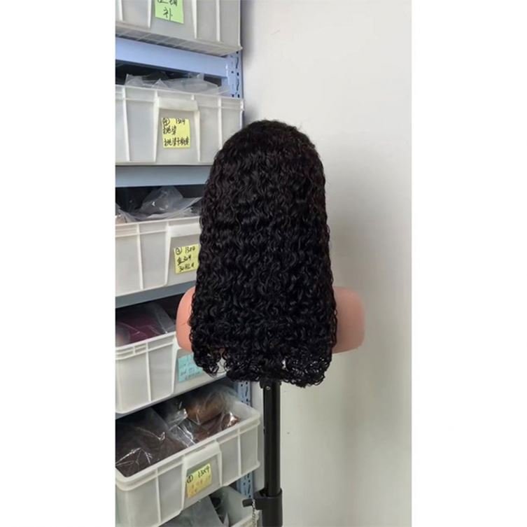 Vietnam Virgin Hair HD Transparent Lace Frontal Wig for Women High Quality Human Hair Wig
