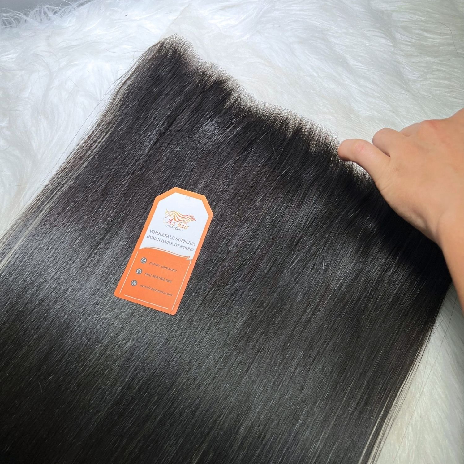 Top High Quality Cuticle Aligned HD Closure Lace Fronts With Wholesale Price, HD Lace Frontal Vietnamese Hair Extensions