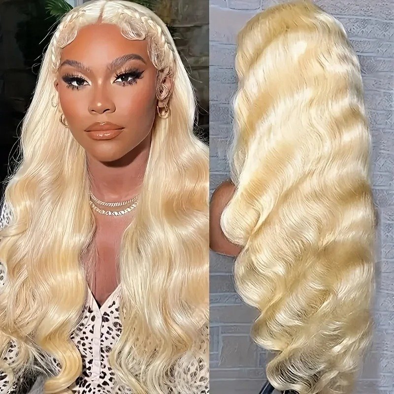 Blonde 613 Lace Front Wigs Body Wave Lace Front Human Hair Wigs Brazilian 13x4 Full Lace Frontal Wigs For Women On Promotion