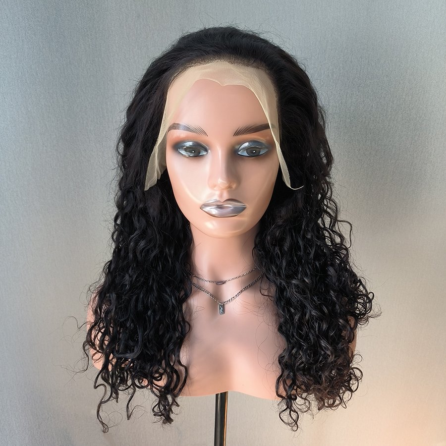 New Arrival SDD Super Double Drawn Cheap Lace Frontal Wigs Big Water Wave Wig 13x4 Lace Front Human Hair Wigs For Black Women