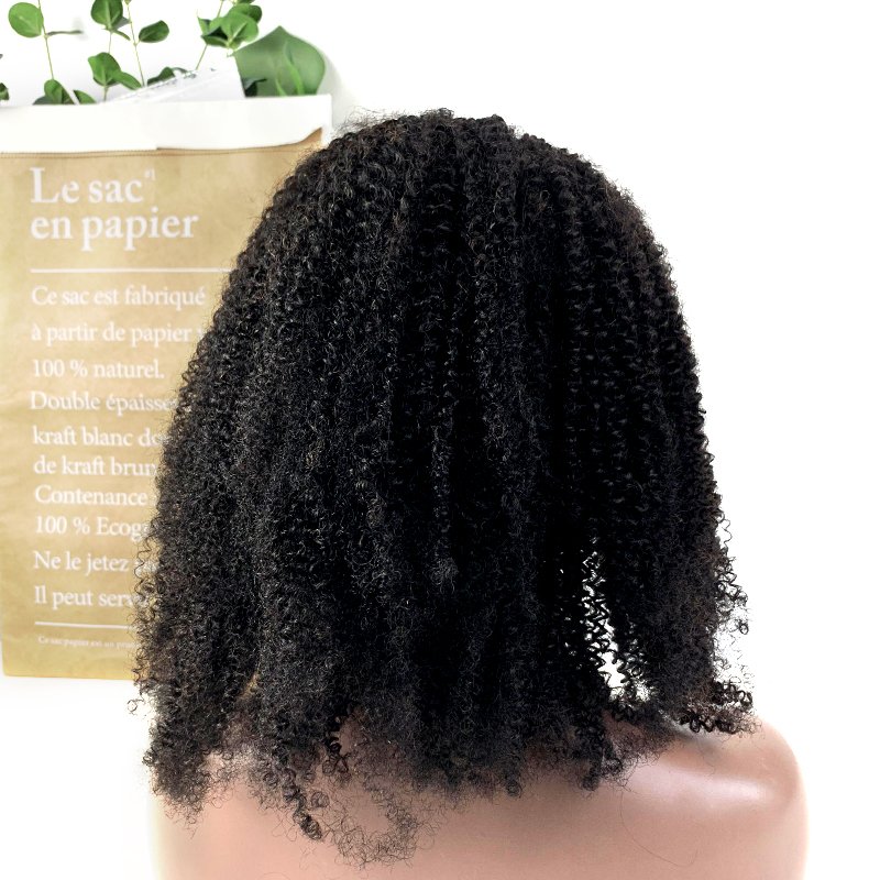 Human Hair Wigs u Part 4a 4b 4c Raw Virgin u Part Wig Afro Kinky Curly Human u Part Wig