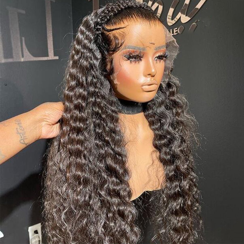 Frontal Glueless Full Hd Lace Wig Cuticle Aligned Virgin Raw Indian Hair Wig Unprocessed 100% Full Lace Human Hair Wigs