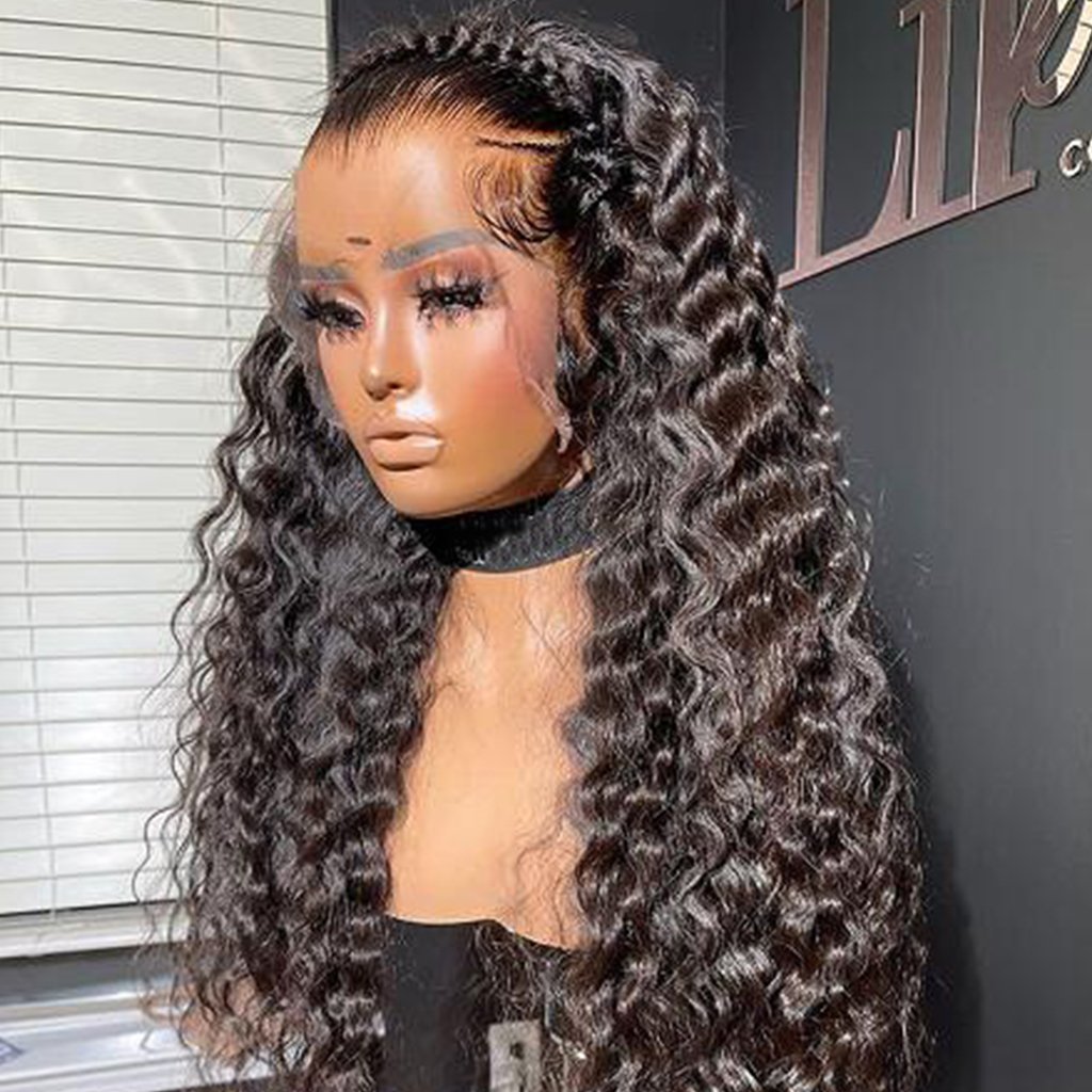 Frontal Glueless Full Hd Lace Wig Cuticle Aligned Virgin Raw Indian Hair Wig Unprocessed 100% Full Lace Human Hair Wigs