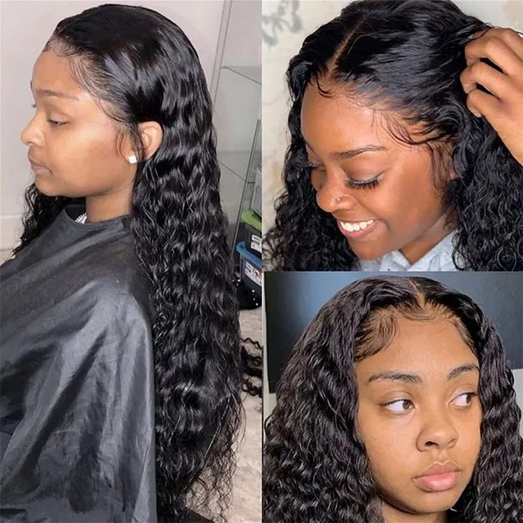 Jerry Curly Human Hair Wigs Vietnamese Raw Brazilian Virgin Hair Swiss Lace Front Wigs Human Hair Glueless Full Hd Lace Wigs