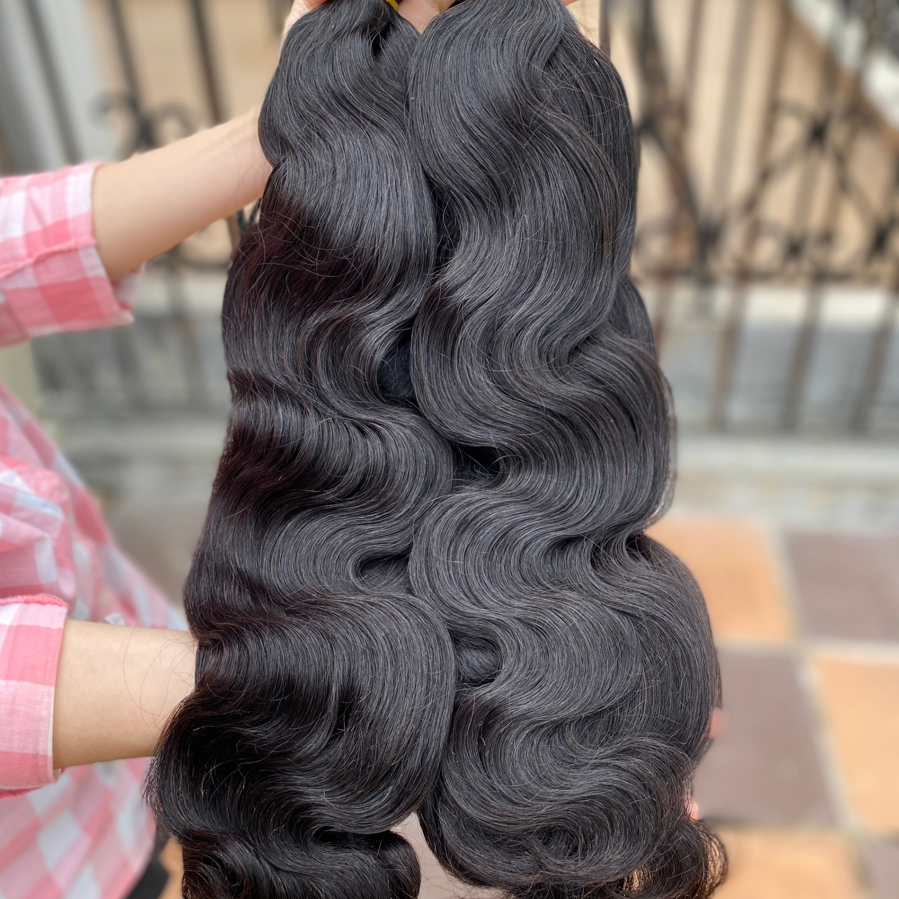 Vietnamese human hair wigs , cuticle aligned raw Vietnamese hair high quality