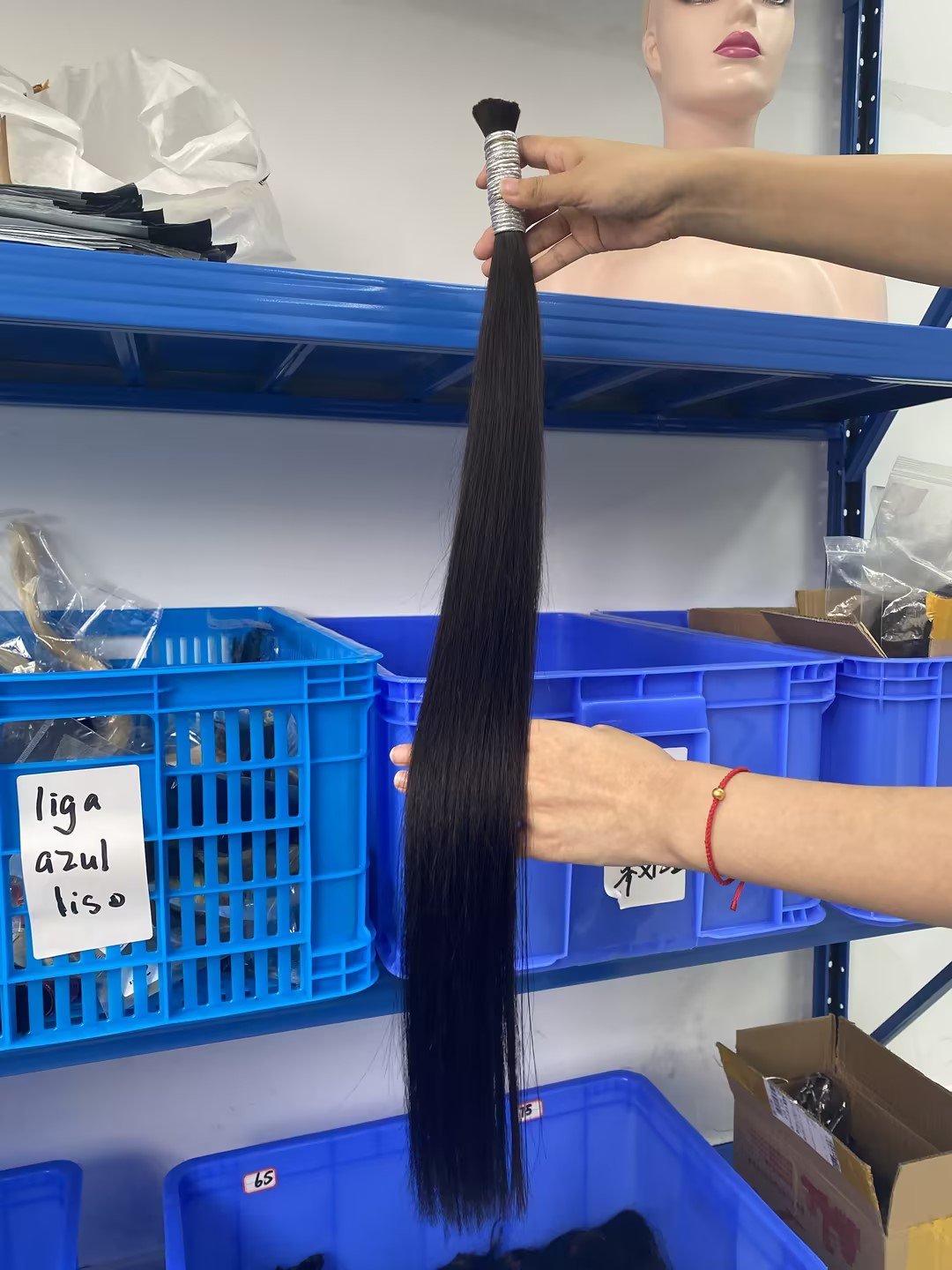Anahair women wholesale retail straight vietnamese hair long 45cm 55cm 65cm 75cm raw natural hair wigs human hair bulk