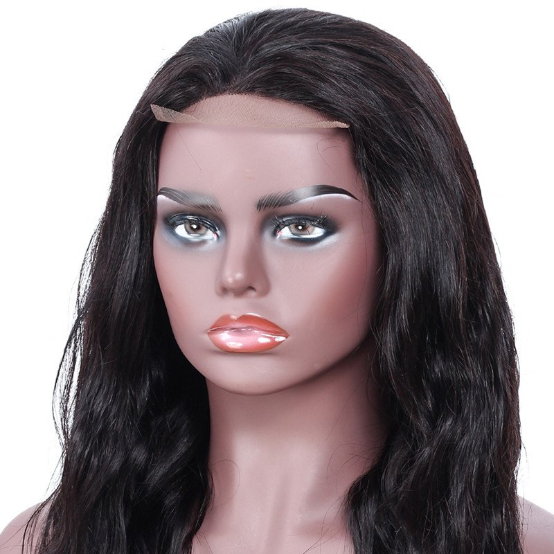 New Lace Closure Wig Top Wig Hair Wholesale Brazilian with Baby Human Hair, Cheap Body Wave Human Hairwomen 10-24 Inch Long