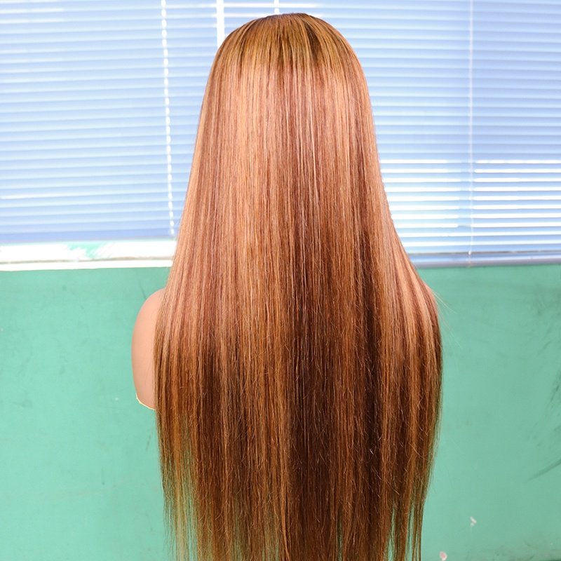 13*4lace Front Wig Human Hair Wig Lace Long Straight Hair Wigs for Black Transparent Superstar Factory Wholesale Brazilian Women