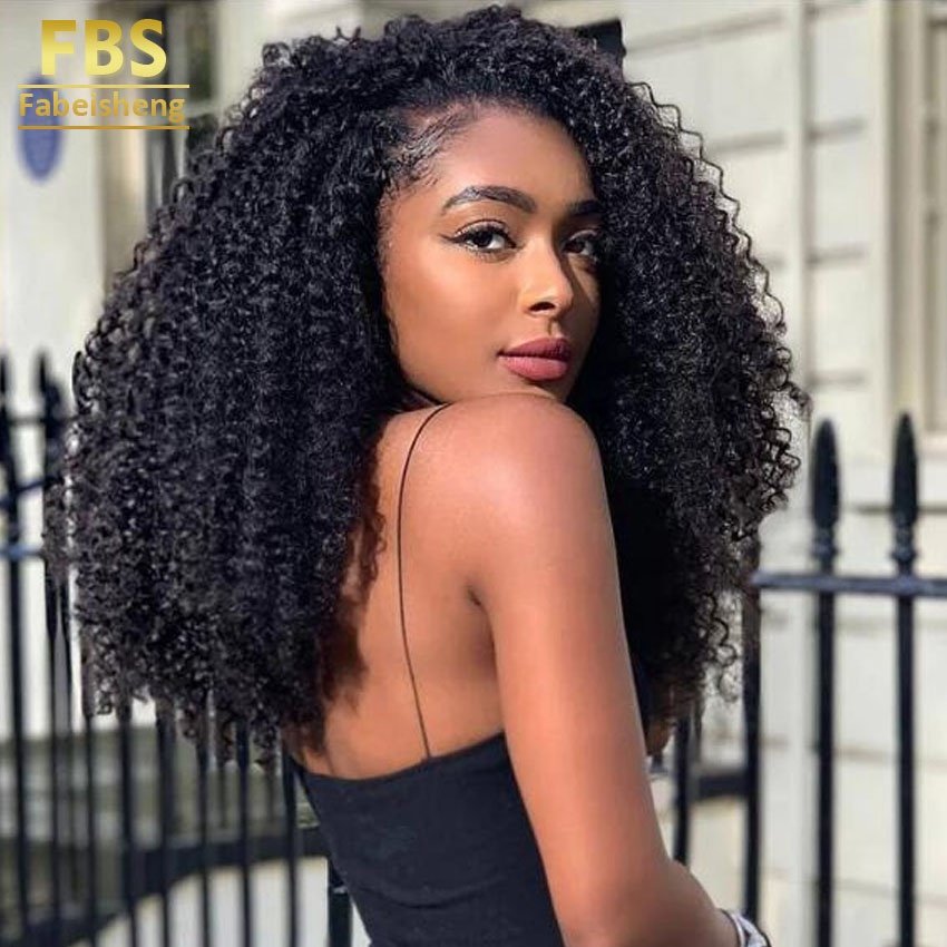 FBS Different Styles Black and 613 Body Wave Deep Curly Deep Wave 13x4 Lace Front Human Hair Wigs for Woman