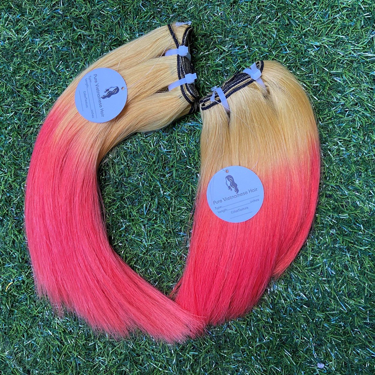2021 Wholesale Quality Human Hair Wigs from Vietnam Colorful Wave Frontal Extensions for Black Women