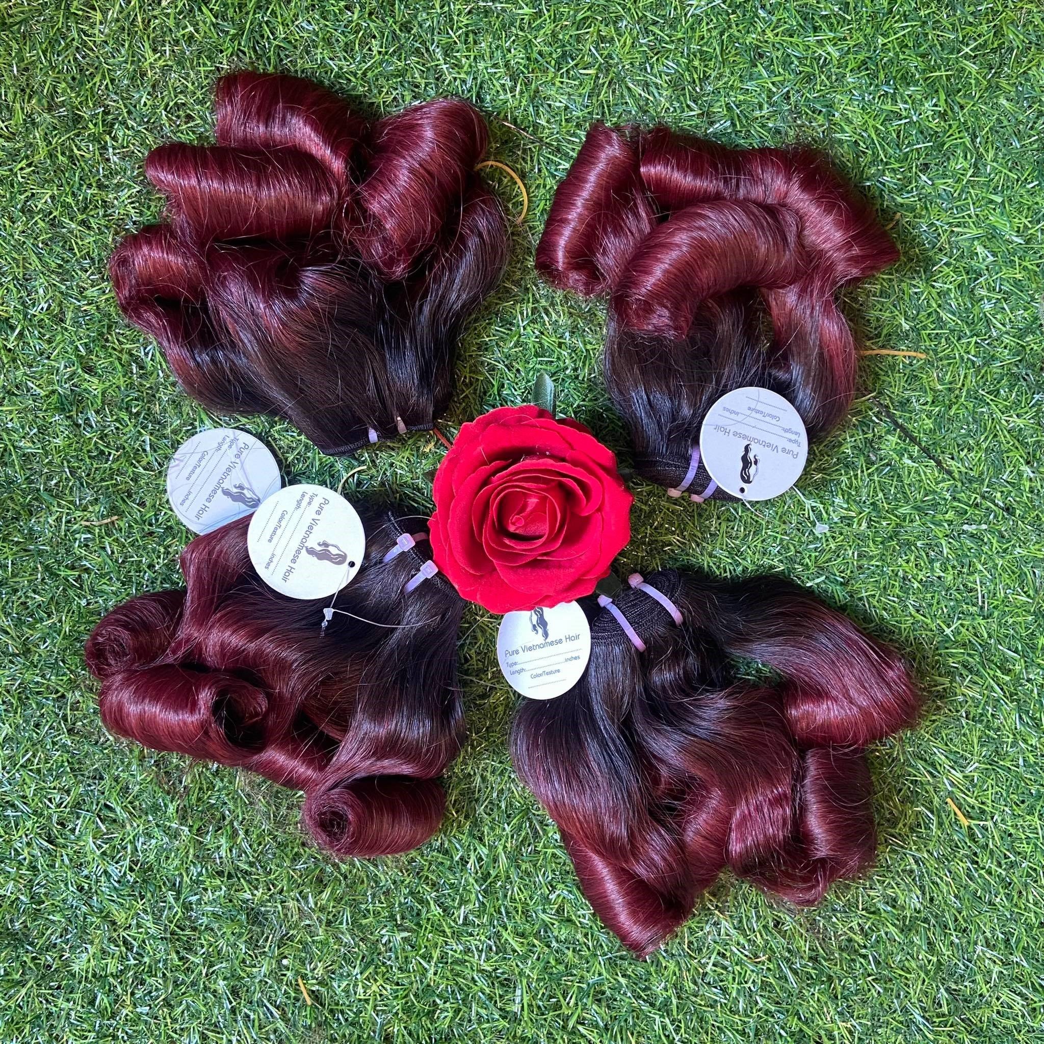 2021 Wholesale Quality Human Hair Wigs from Vietnam Colorful Wave Frontal Extensions for Black Women