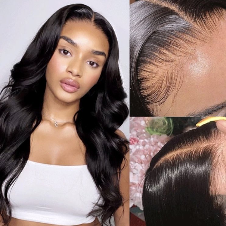ZSF Human Hair Wig Wholesale Body Wave Brazilian Hair Lace Frontal Wig Virgin Cuticle Aligned Hair Wig For Black Women