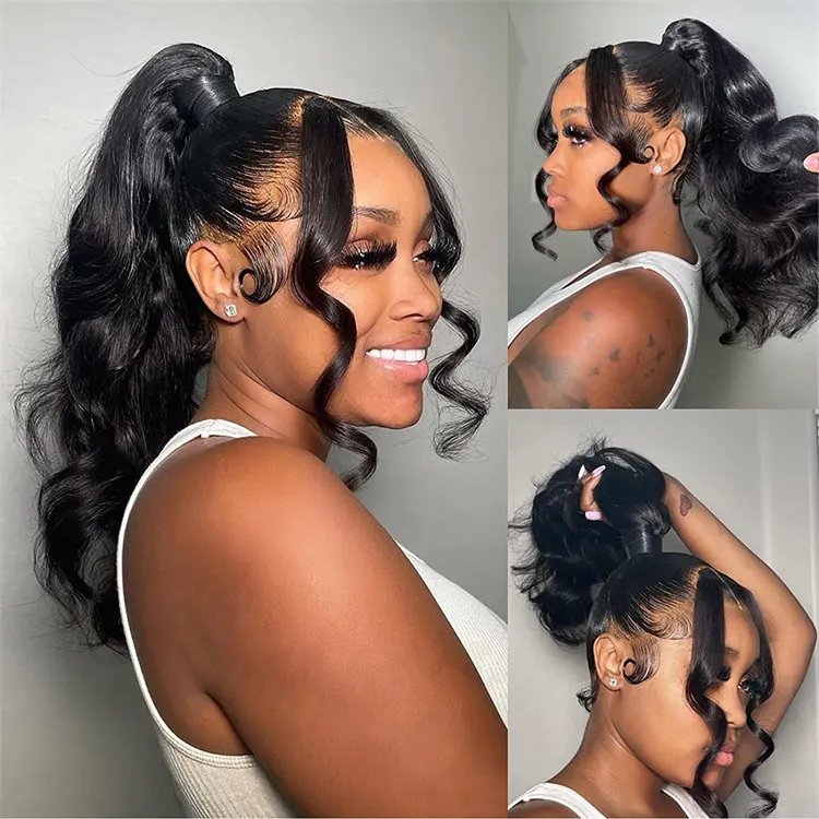 Wholesale Body Wave Human Hair Lace Front Wigs Full HD Frontal Wig 13X4 Brazilian Human Hair Wigs For Black Women
