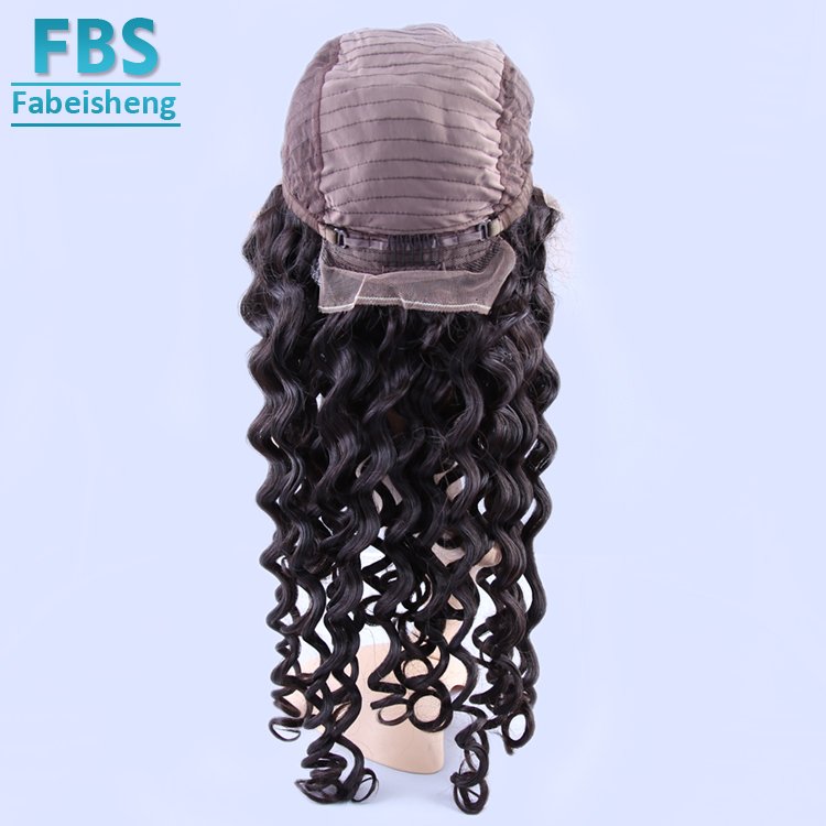 360 full Lace Human Hair Wig Brazilian Straight loose wave Remy Hair 360 lace Wig With Baby Hair Natural Color