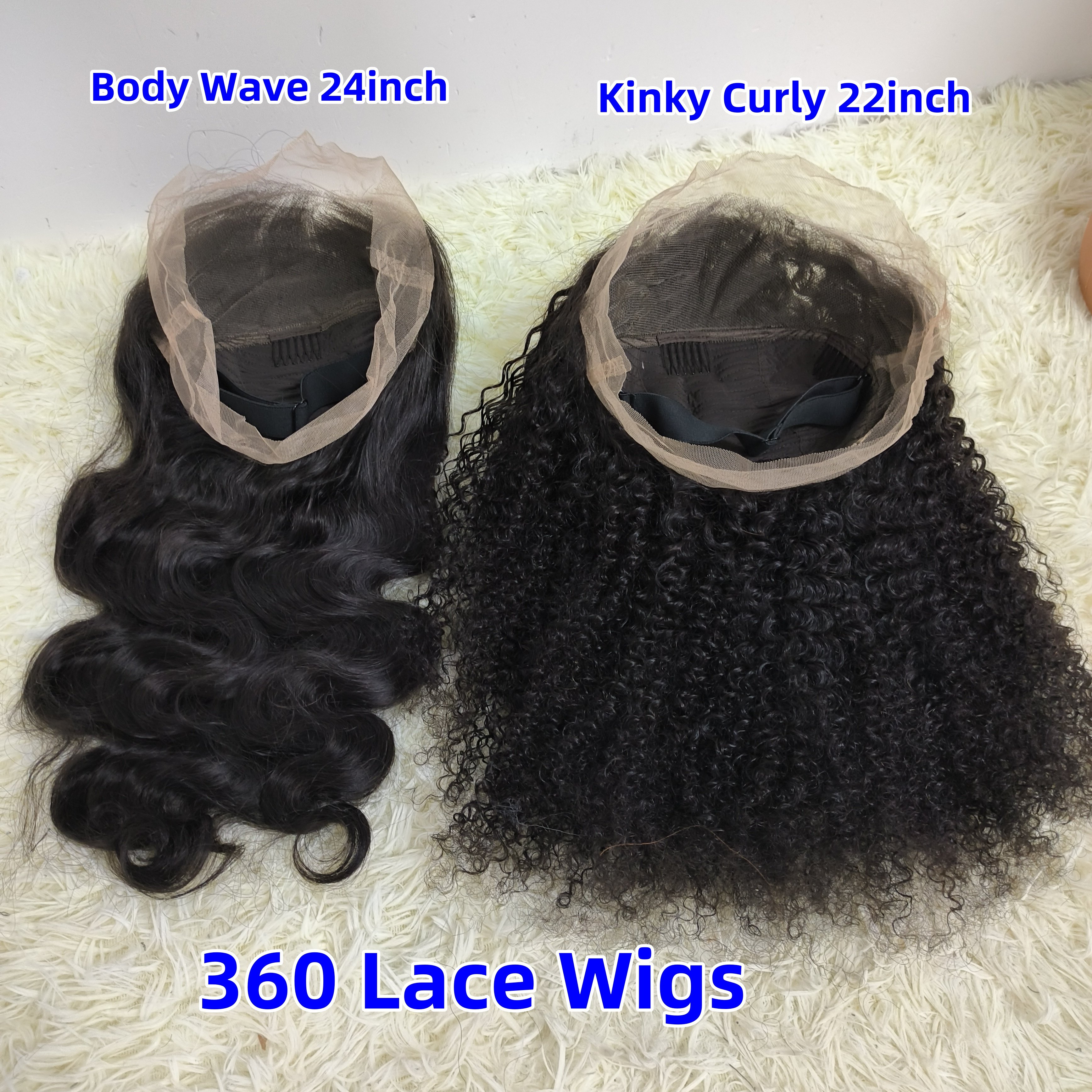 Letsfly Pre-plucked 360 Lace Wigs 10A Wholesale 18-28inch Full Lace Frontal Human Hair Wigs Brazilian Virgin Hair Black Women