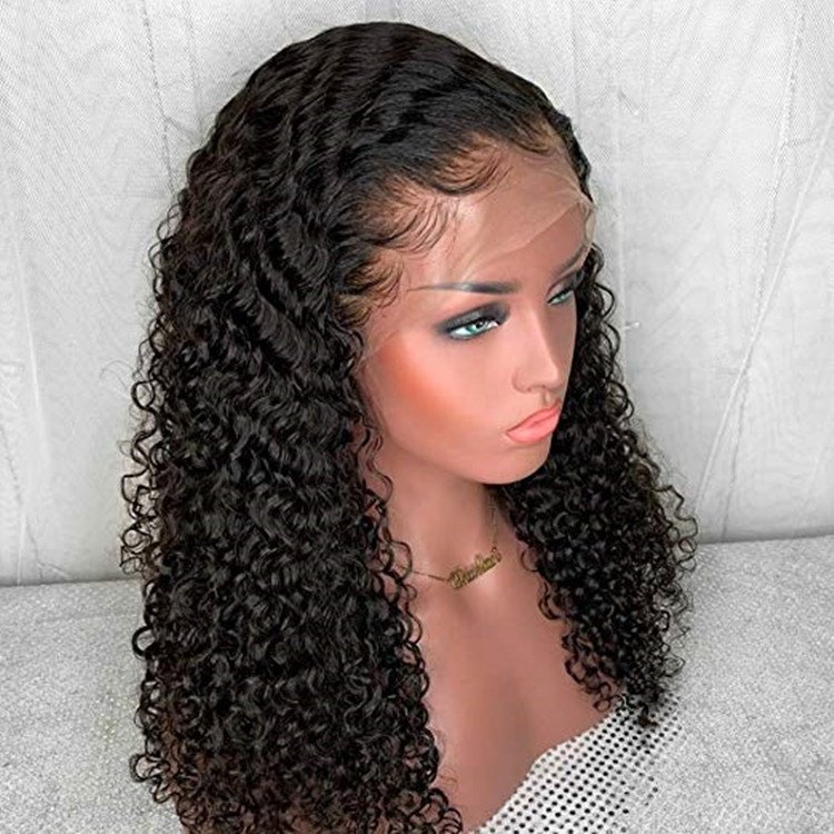 100% Curly Human Hair Wigs Pre Plucked Cuticle Aligned Brazilian Virgin Raw Frontal Lace Wigs Remy Glueless Full Lace Wig