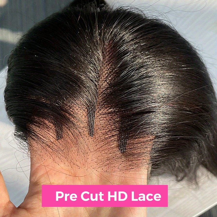 In Stock Wear & Go Glueless Wig Perruque Human Hair Wholesale Body Wave Natural Human Hair Wigs 4x4 Wigs Human Hair Lace Front